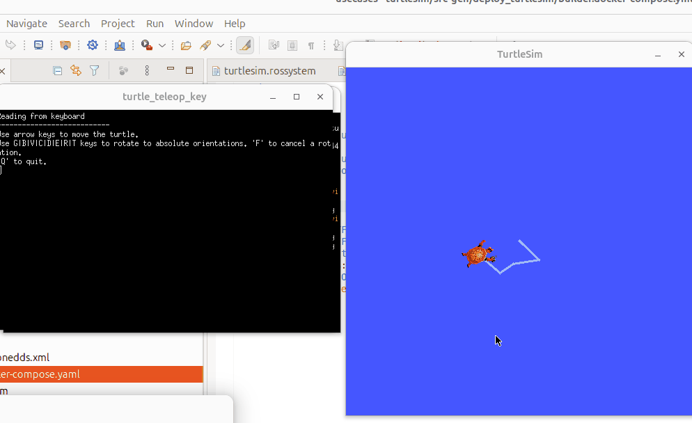 Hands-on Example for the Turtlesim | DeploymentTooling.github.io